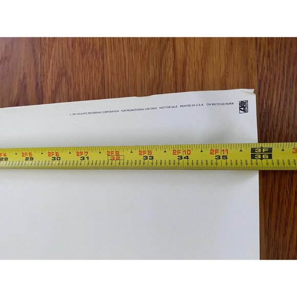 Genesis We Can't Dance Original Promo Poster Phil Collins 1991 36x24 Never Hung - Picture 8 of 9